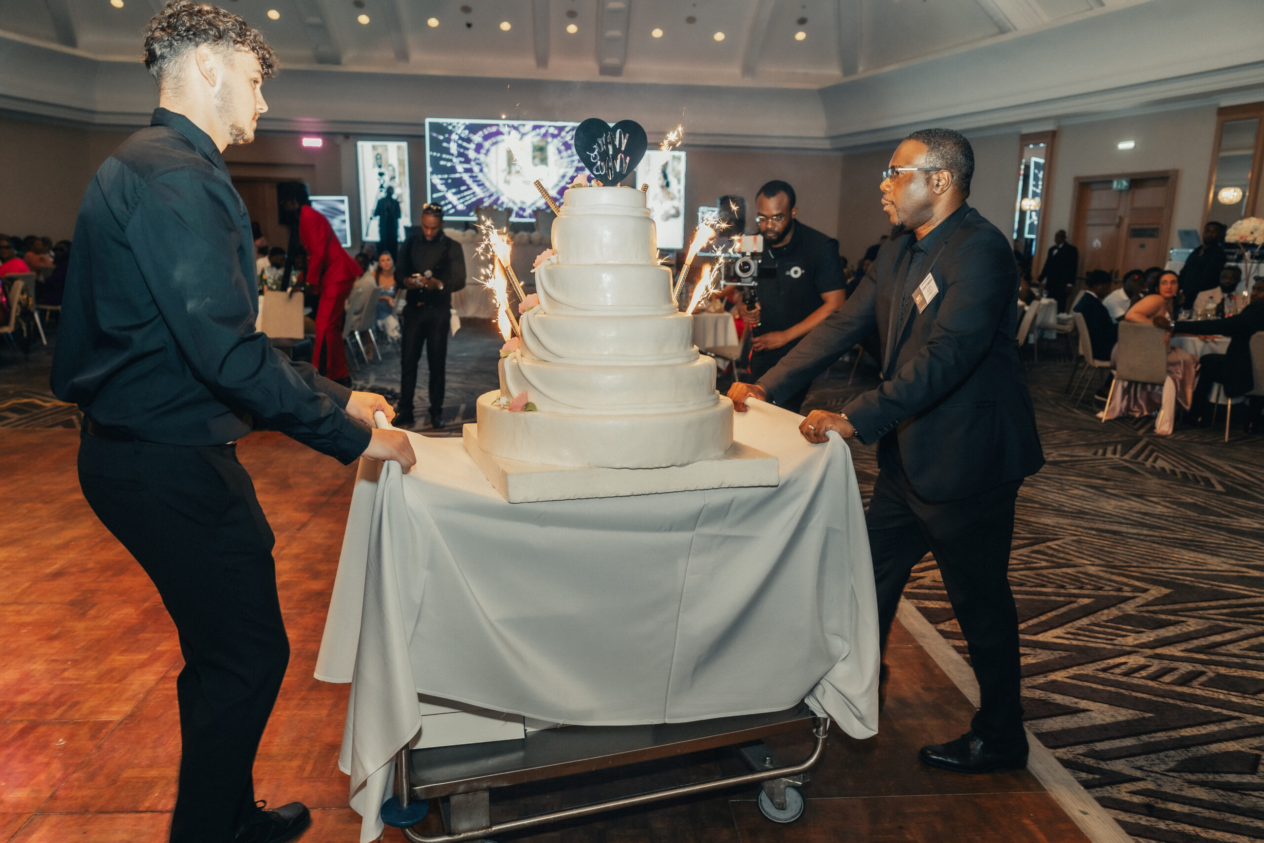 Mariage afro-mixte en Belgique organisé par SD Event